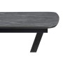 Керамический стол Петир 120(160)х80х75 larka grey / черный