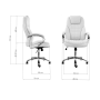 Компьютерное кресло Herd light grey