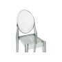 Пластиковый стул Victoria clear gray