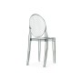 Пластиковый стул Victoria clear gray