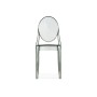 Пластиковый стул Victoria clear gray