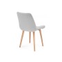 Стул деревянный Седа светло-серый (zd 960) / светлое дерево np