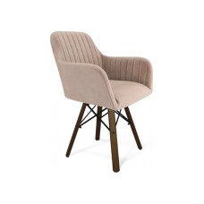 Стул деревянный SHT-ST38-1/S70 латте / темный орех / черный