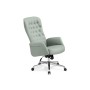Офисное кресло Oxford светло-серый / хром