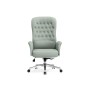 Офисное кресло Oxford светло-серый / хром