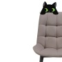 Барный стул Алст К латте / черный