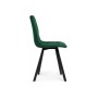 Стул на металлокаркасе Чилли зеленый  / черный Стул на металлокаркасе Чилли зеленый  / черный