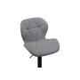 Барный стул Trio light gray / black