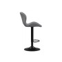 Барный стул Trio light gray / black