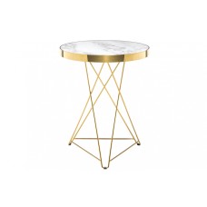 Стол деревянный Milena white / gold