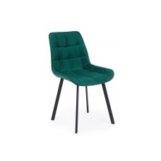 Стул на металлокаркасе Челси П зеленый (zd 667) / черный Стул на металлокаркасе Челси П зеленый (zd 667) / черный