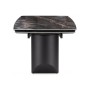 Керамический стол Маре 200(260)х100х77 neodom titanium lawa nero / черный