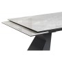 Керамический стол Денхольм 240(290)х100х75 rystal onyx bianco / черный