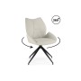Стул на металлокаркасе Miranda 360 крутящийся beige / black