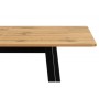 Стол деревянный Марион 110(140) x 68 дуб вотан / черный