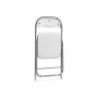 Стул на металлокаркасе Fold 1 складной white / chrome
