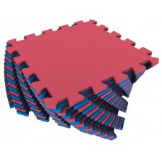Мягкий пол разноцветный 25*25(см) 1(м2) 25МП1 (красно-синий)