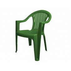Кресло пластиковое Классик арт.КС-МТ018 (зеленое) 