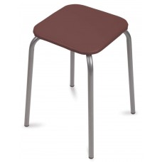 Табурет  Эконом-3 арт.ТЭ3/К (квадратное сиденье), коричневый 