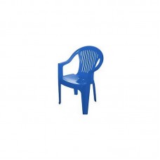 Кресло пластиковое Классик арт.КС-МТ017 (синее) 