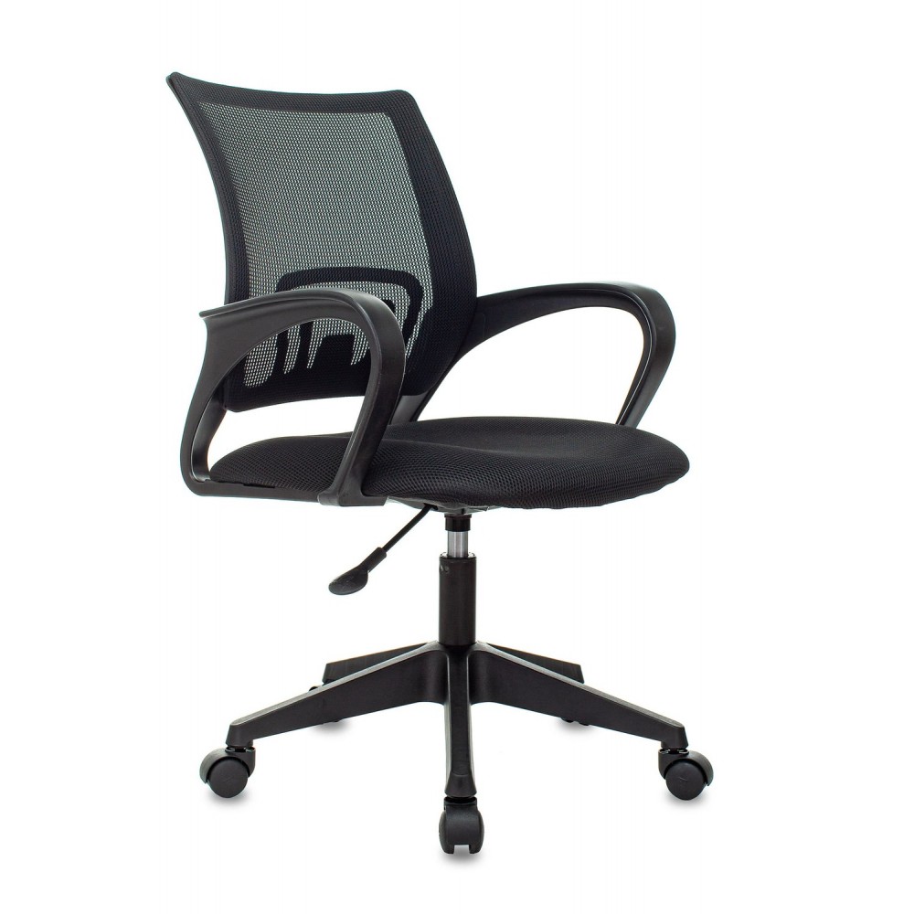 Кресло бюрократ ch 695nlt черный tw 01 сиденье черный tw 11 крестовина пластик