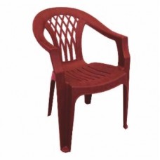 Кресло пластиковое Сильви арт.310012 (бордовый) 