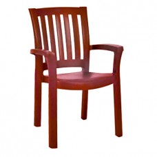 Кресло пластиковое «Анкона» бордо