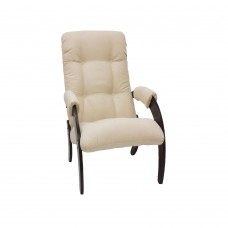 Кресло для отдыха 61, обивка Verona Vanilla, каркас венге