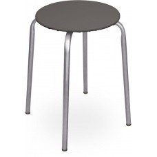 Табурет  Эконом-2 арт.ТЭ2/С (круглое сиденье), серый 