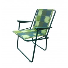 Кресло складное Фольварк мягкое арт.с565/66 зеленый , зеленый, серый 