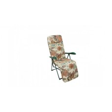 Кресло -шезлонг Альберто-2 арт.с212/49, ,зеленый, белый, зеленый, оранжевый