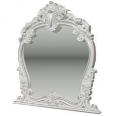 Дольче Вита СДВ-06 Зеркало, цвет белый глянец с серебром, ШхГхВ 111х90х115 см.