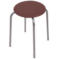 Табурет  Эконом-2 арт.ТЭ2/К (круглое сиденье), коричневый 