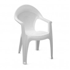 Кресло пластиковое "Барселона" белое