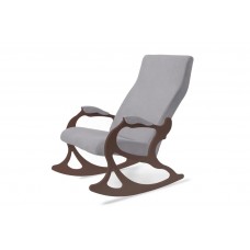 Кресло -качалка Санторини арт.SAN-2OR-1.04 орех серый,  