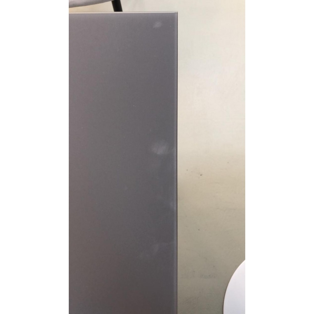 Стол обеденный Палермо раскладной 160-200*90 серый со стеклом