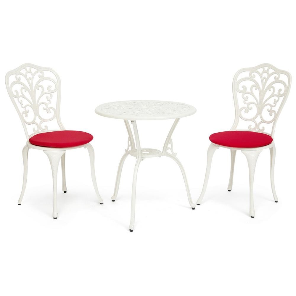 Комплект Secret de Maison Romance (романс) (стол +2 стула) белый