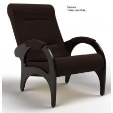 Кресло для отдыха Модель 41 Римини, ткань шоколад