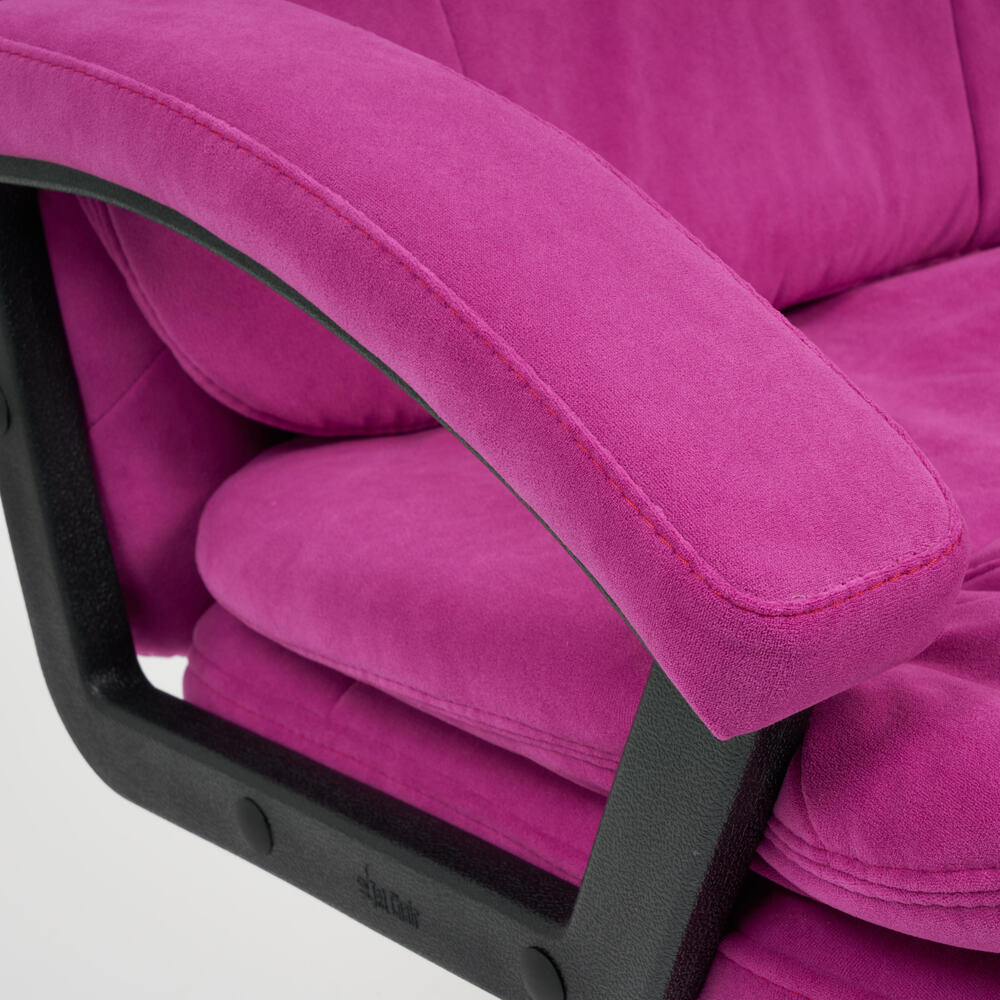 Кресло офисное TETCHAIR Comfort lt, флок , Purple