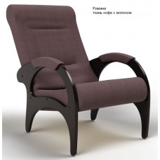Кресло для отдыха Модель 41 Римини, ткань кофе с молоком