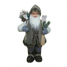 Фигурка Дед Мороз 60 см (серый)