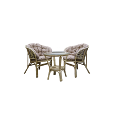 Набор мебели Багамы Премиум мини  арт.BTS01/1-МТ001 медовый, бежевый "Garden story"