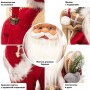 Фигурка Дед Мороз 60 см (красный)