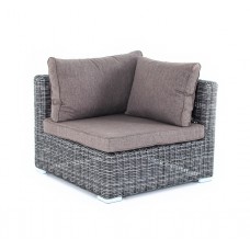  "Лунго" модуль диванный угловой с подушками, цвет графит YH-C1031W graphite