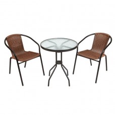 Комплект кофейный Bistro (стол и 2 кресла), 210171