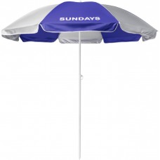 Зонт пляжный Sundays HYB1812 (синий/серебристый)