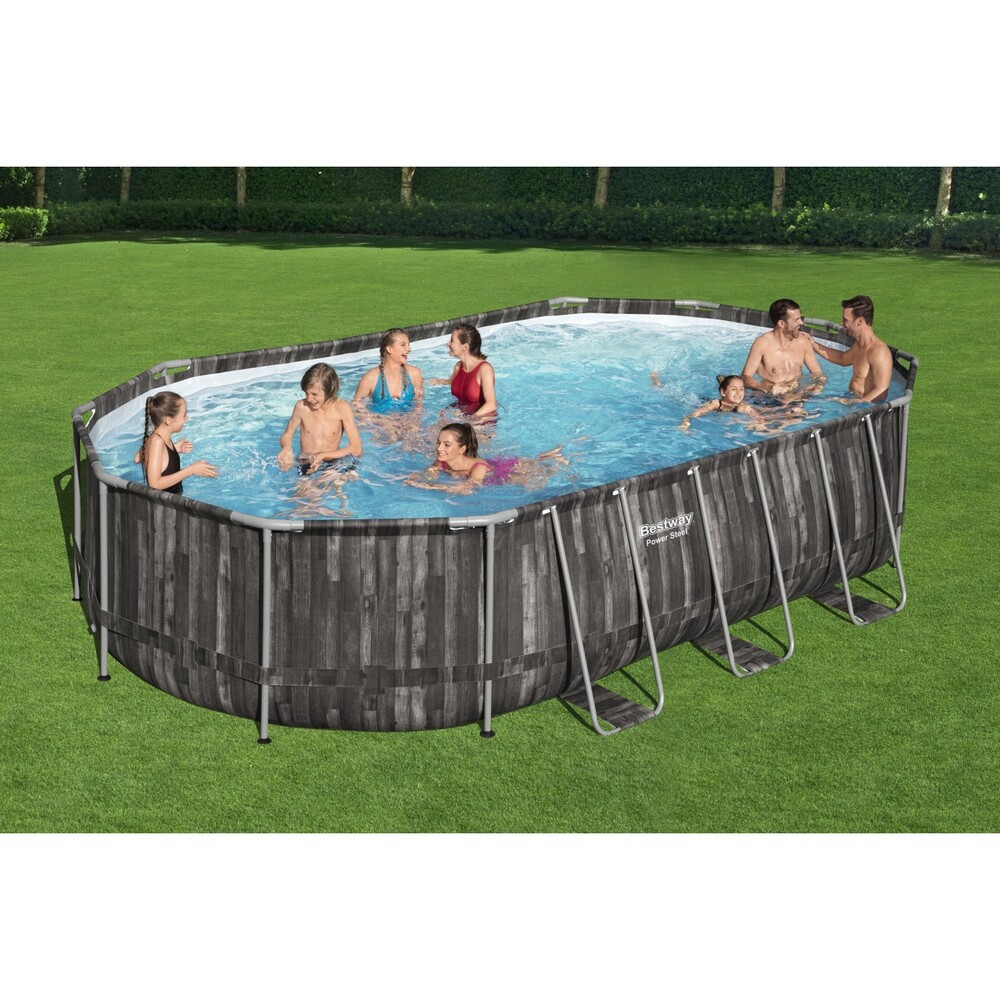 Bestway бассейн каркасный power steel swim vista