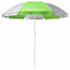 Зонт пляжный Sundays HYB1812 (зеленый/серебристый)
